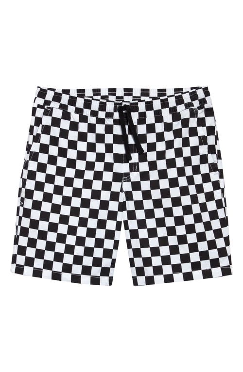 Vans Kids' Range Checker Shorts Checkerboard at
