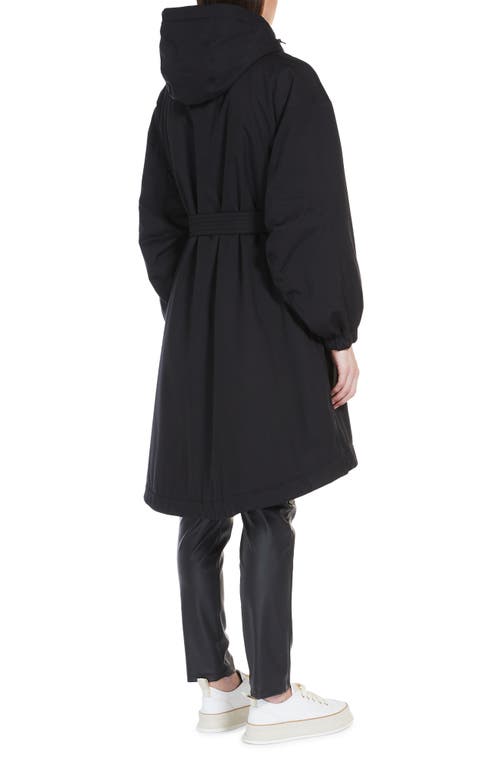 Shop Max Mara Leisure Natalin Belted Coat In Black