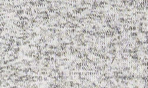 Burnside Knit Sweater Jacket In Heather Grey