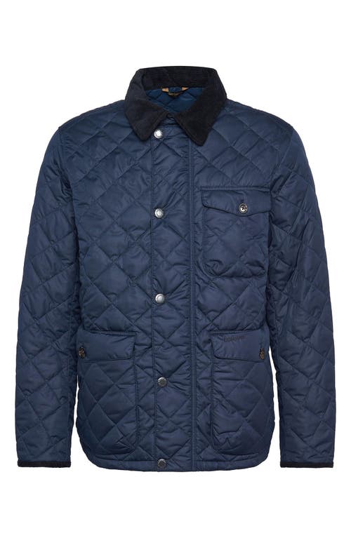 Shop Barbour Hornby Quilted Jacket In Navy