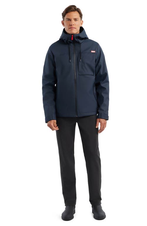 Shop Hunter Mill Waterproof Rain Jacket In Night Sky