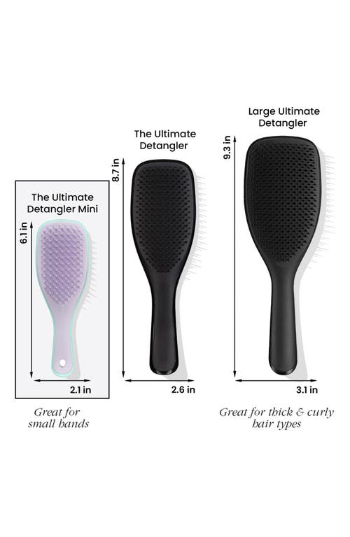 Tangle Teezer Mini Ultimate Detangling Hairbrush In Lilac Mint