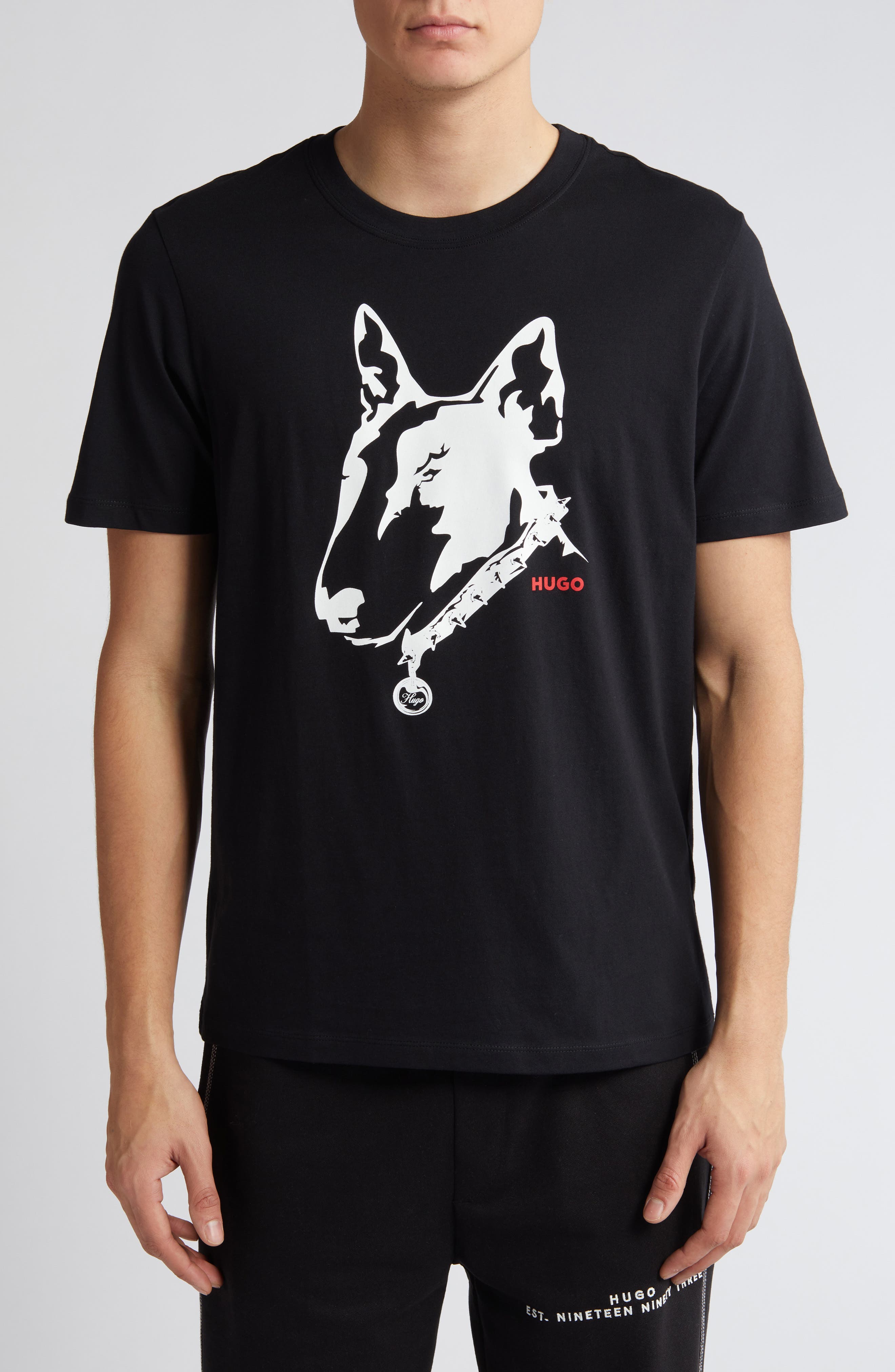 hugo t shirt dog