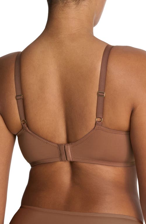 Natori Statement Lace Side Support Bra In Nutmeg