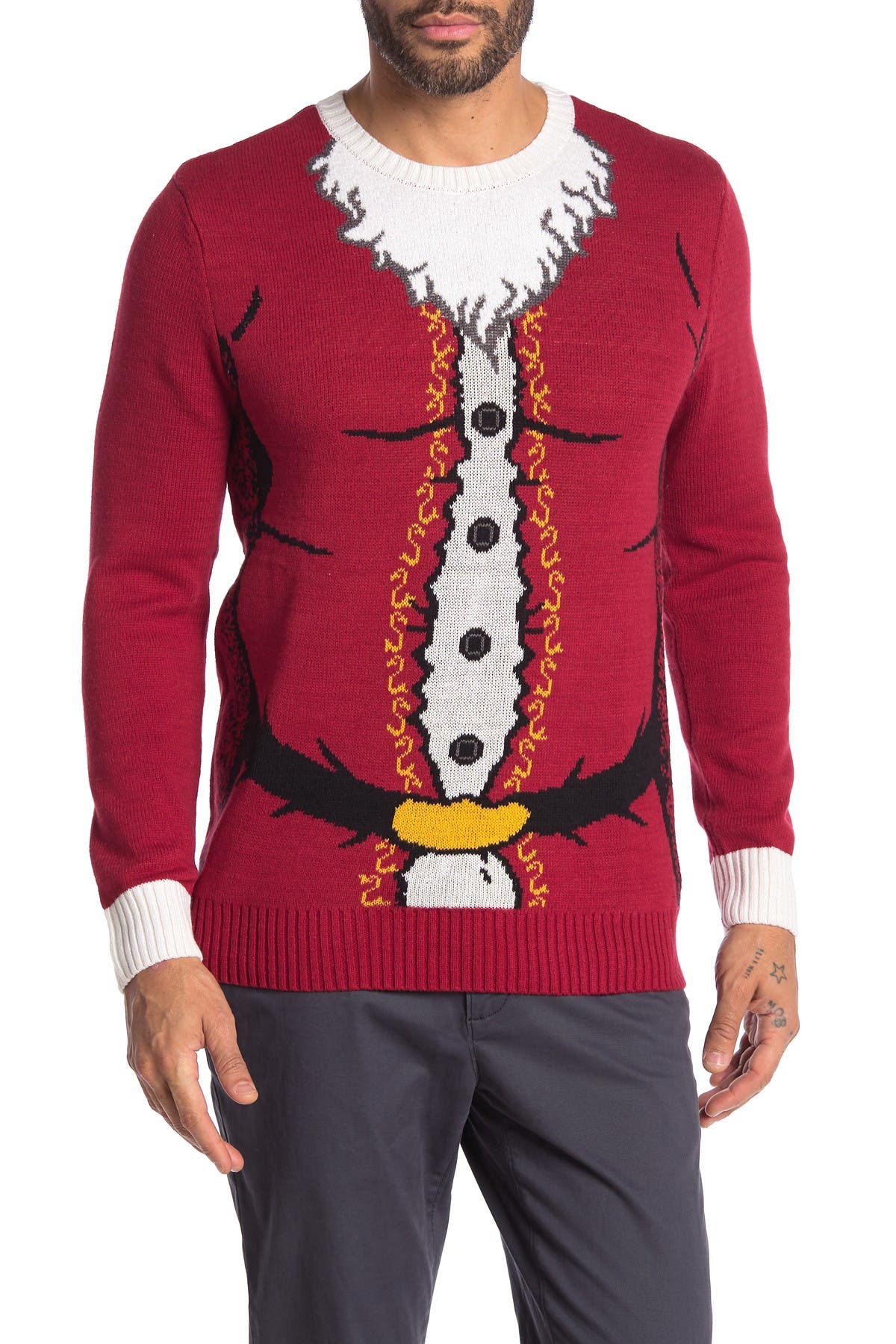 santa cardigan