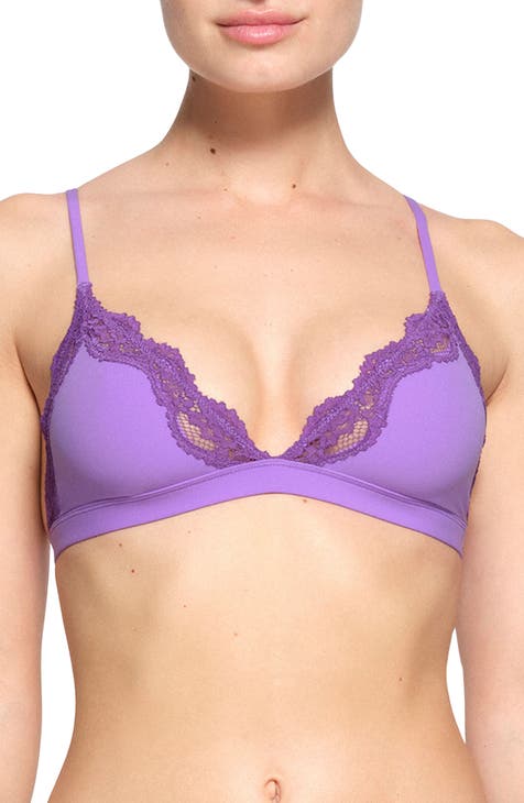 FITS Fits Everybody Triangle Bralette - Ultra Violet