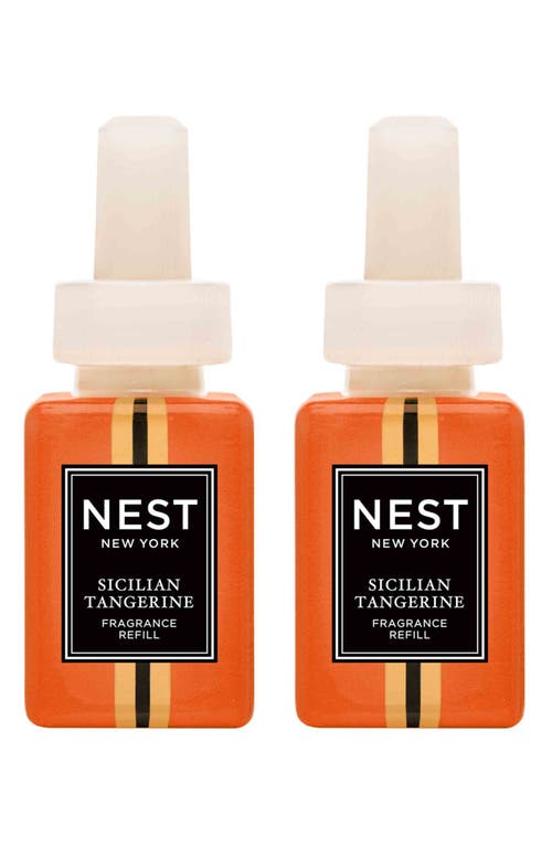 NEST New York x Pura Home Fragrance Diffuser Refill Duo in Sicilian Tangerine at Nordstrom