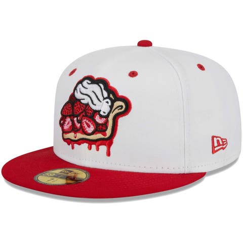 Men's New Era White/Red Springfield Cardinals Marvel x Minor League 59FIFTY Fitted Hat