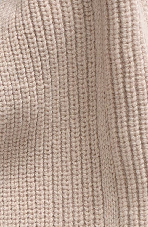 Rag & Bone Max Slim Wool Scarf In Off White