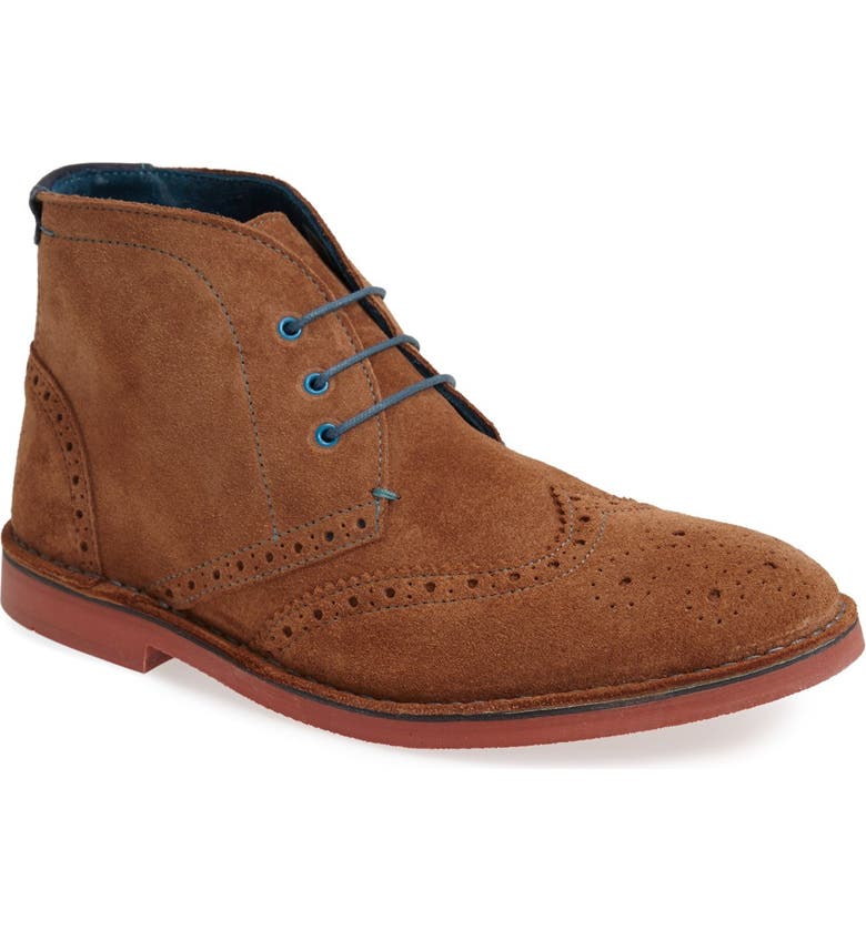 Ted Baker London 'Kidde 2' Suede Wingtip Boot | Nordstrom