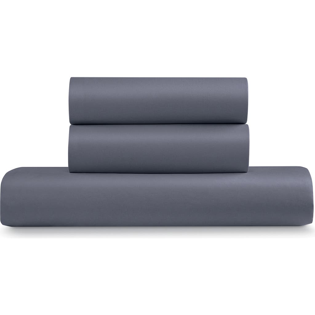 Ella Jayne Home Triple Brushed Duvet Cover & Sham Set In Charcoal