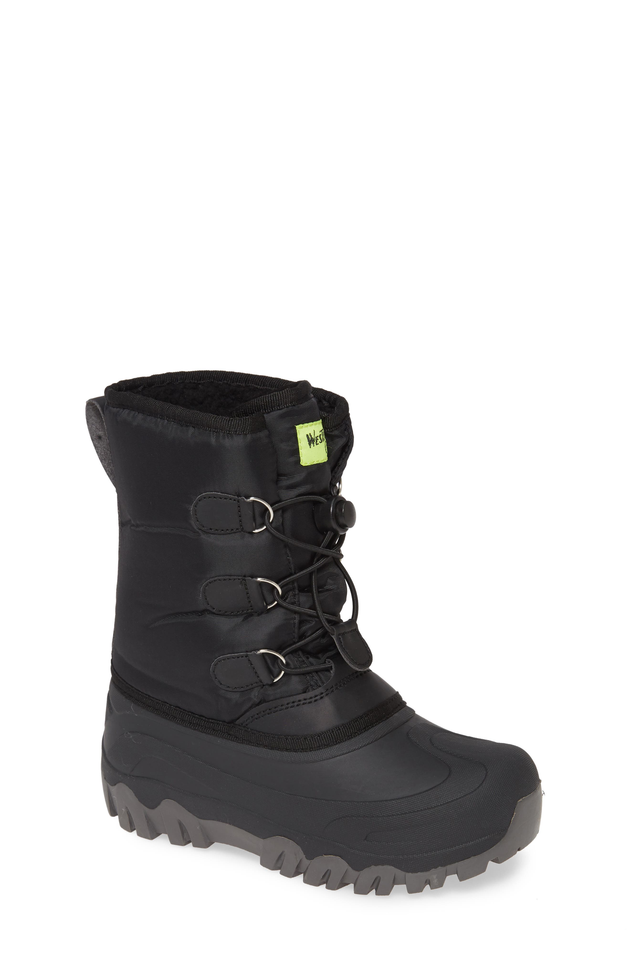 Western Chief Arcterra Waterproof Snow Boot (Walker, Toddler, Little