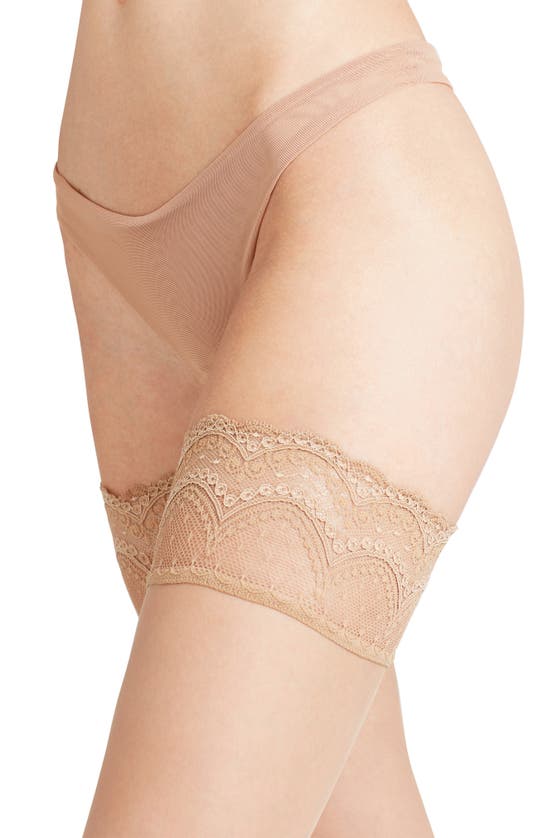 FALKE FALKE DELUXE 8 STAY-UP STOCKINGS