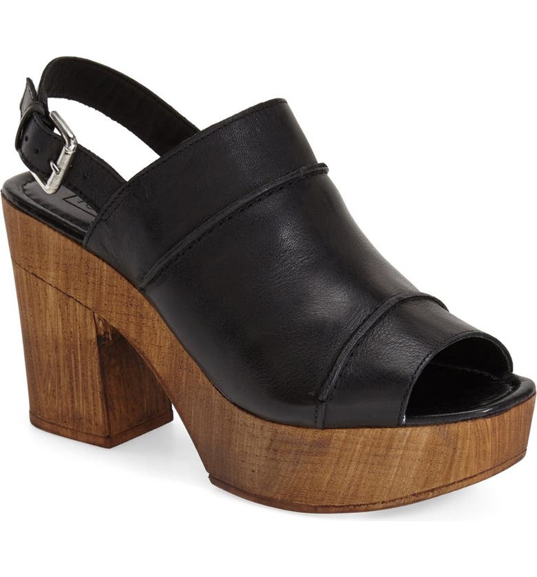 Topshop 'Lori' Slingback Platform Sandal (Women) | Nordstrom