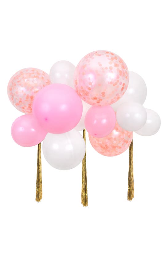 Shop Meri Meri Balloon Cloud Kit In White/pink Multi