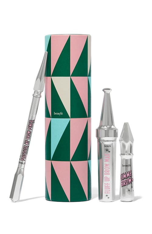 Benefit Cosmetics Fluffin' Festive Brows Gift Set (Limited Edition) $77 Value in Warm Black Brown