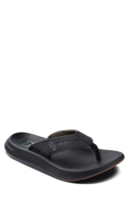 Reef Swellsole Rover Flip Flop In Black