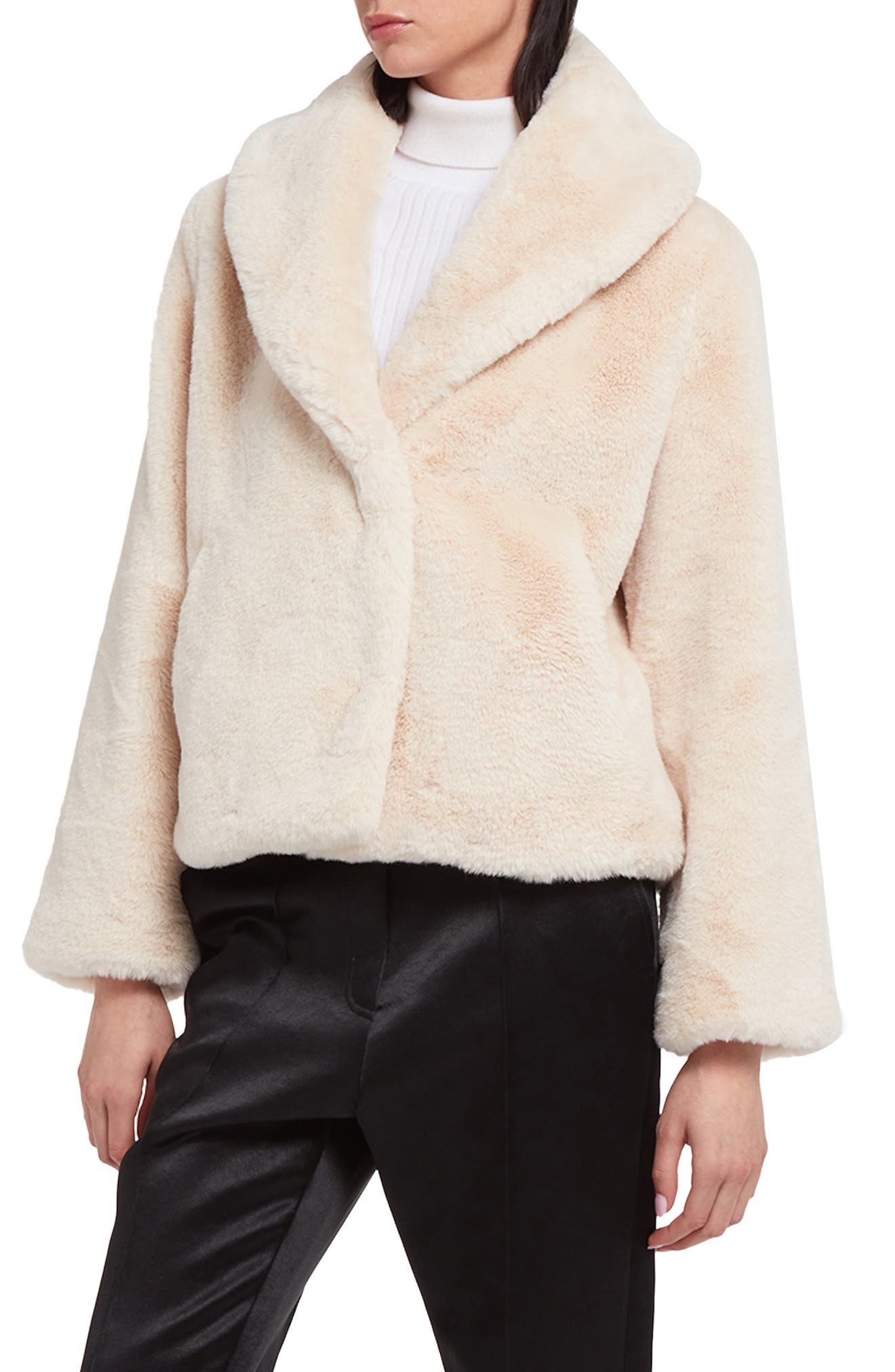 fuzzy jacket nordstrom