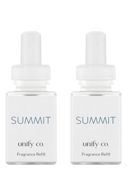 Pura X Unify Co. 2-pack Diffuser Fragrance Refills In Summit