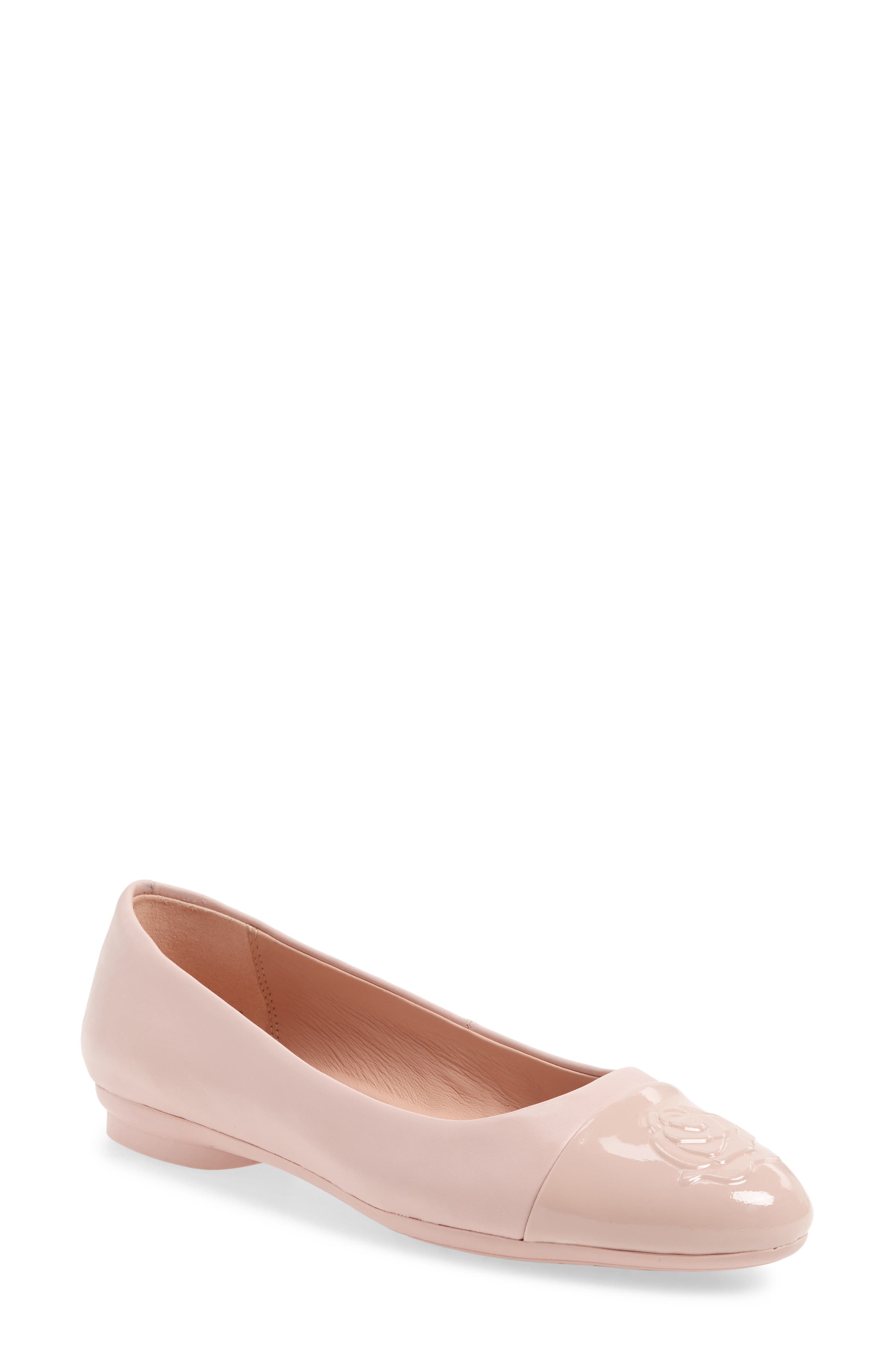 Taryn Rose Annabella Flat- Pink