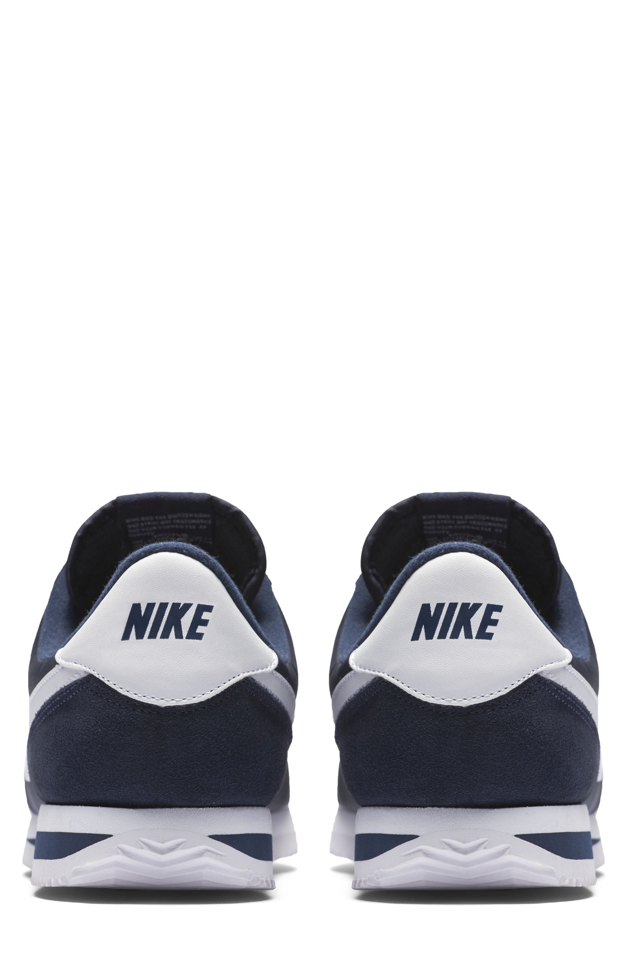 nike cortez basic nylon men's shoe