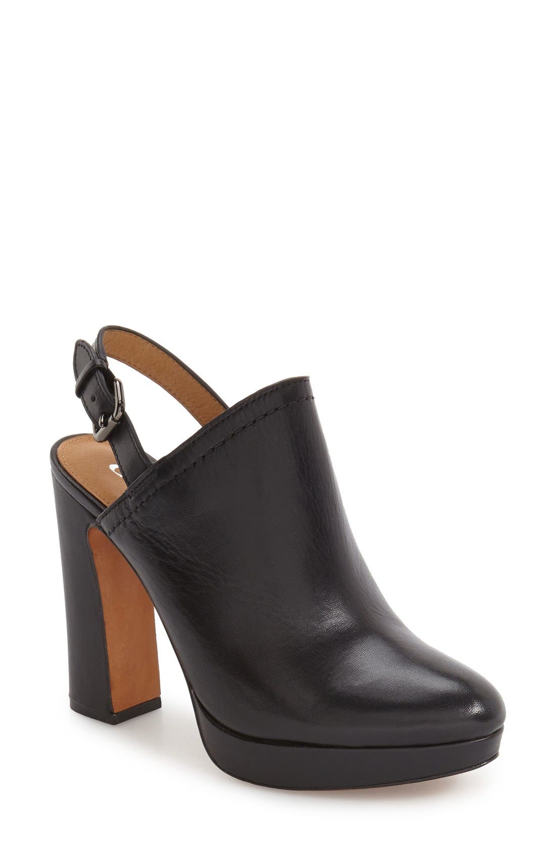 COACH Carmine Slingback Platform Clog (Women) Nordstrom