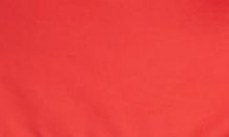Shop Alexander Mcqueen Sleeveless Cotton Poplin Midi Dress In Lust Red