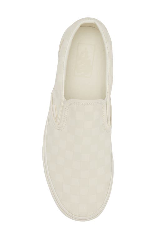 Shop Vans Classic Slip-on Stackform Sneaker In Marshmallow/turtle Dove