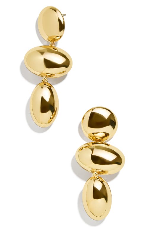 Shop Baublebar Mira Statement Earrings In Gold