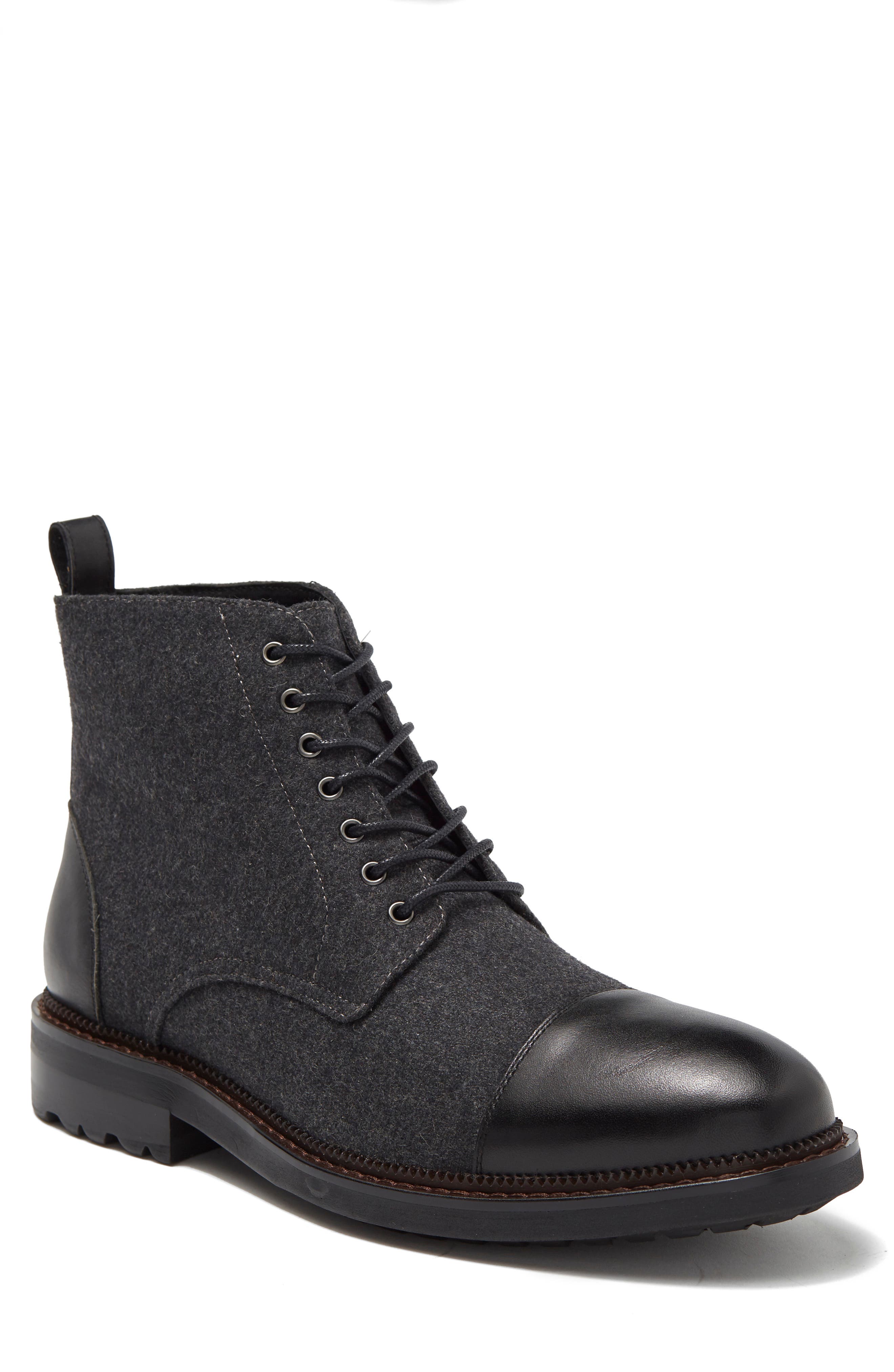 foundry cap toe boot