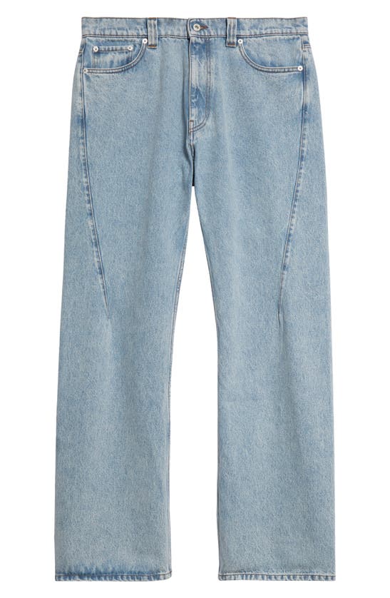 Shop Y/project Evergreen Paris Best Organic Cotton Jeans In Evergreen Ice Blue