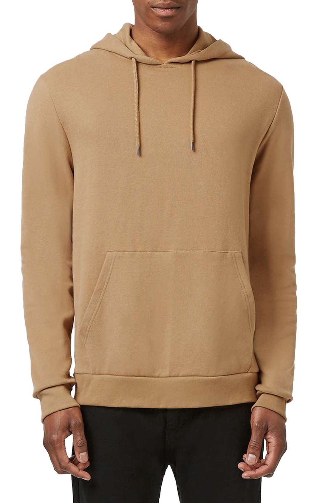 topman orange hoodie