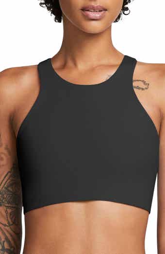 Nike Women's Alpha High-Support Padded Zip-Front Sports Bra in Black -  ShopStyle