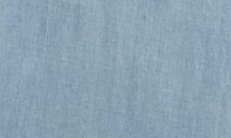 Tractr Kids' The Wide Leg Denim Romper In Light Indigo