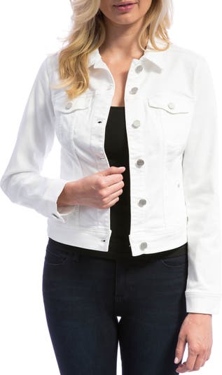 Nordstrom white 2025 jean jacket