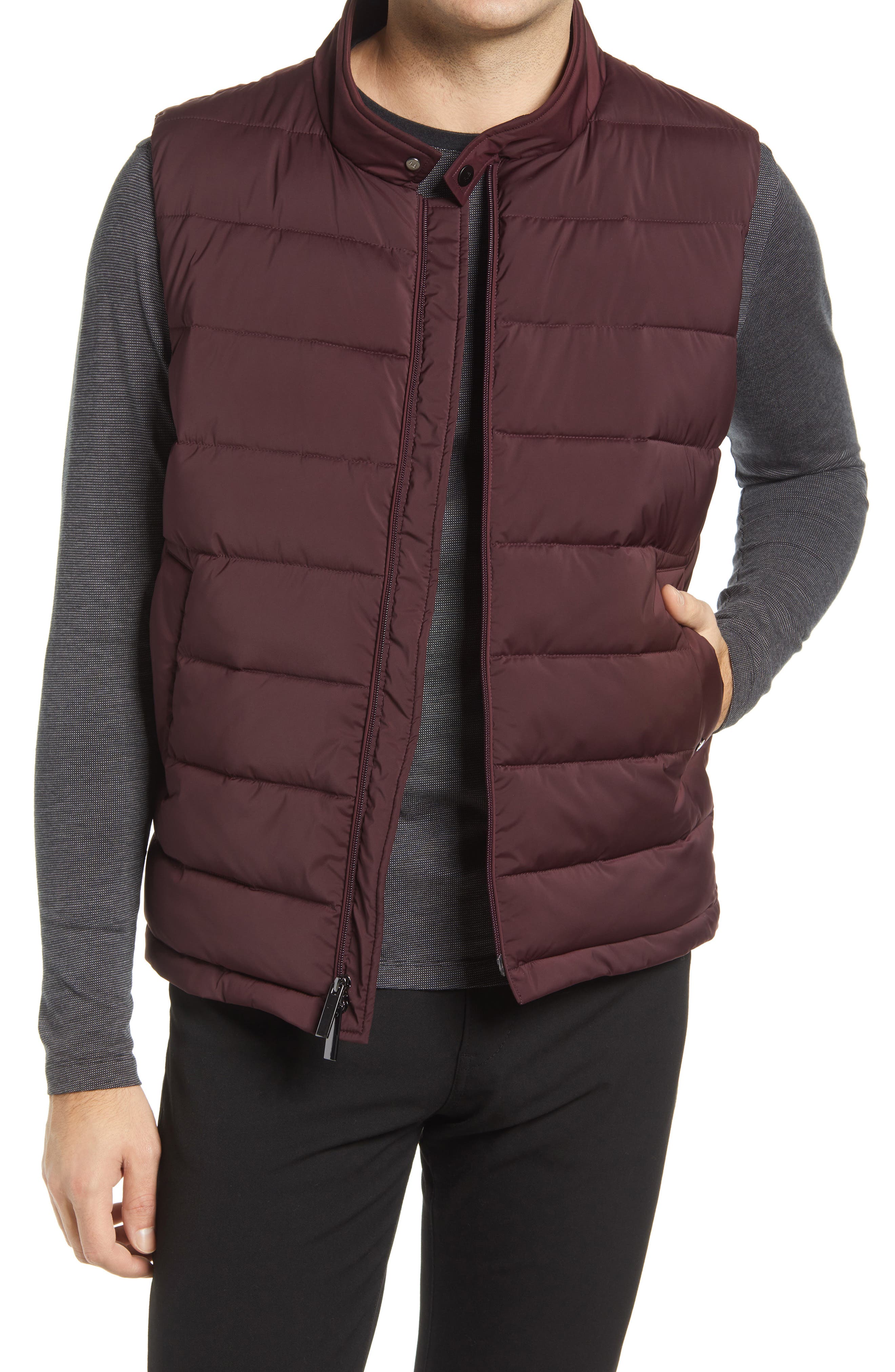 mens quilted vest sale