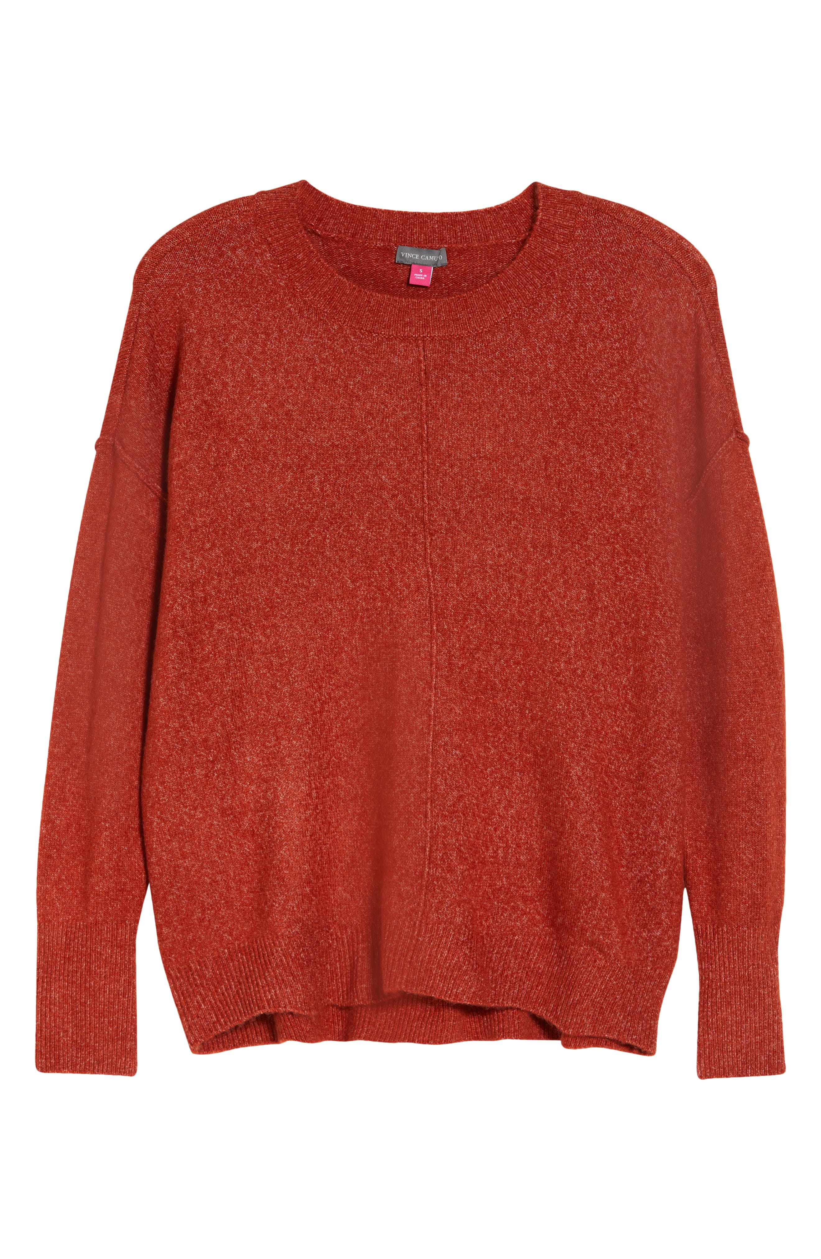 Vince Camuto - Cozy Seam Sweater in Amber at Nordstrom