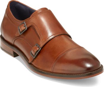 Cole haan clearance monk strap shoes