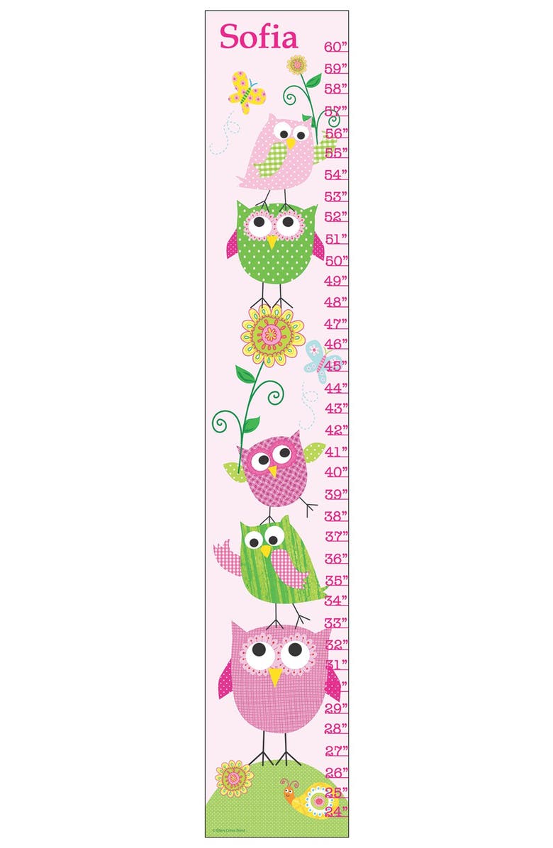 Stupell Owl Personalized Growth Chart Nordstrom