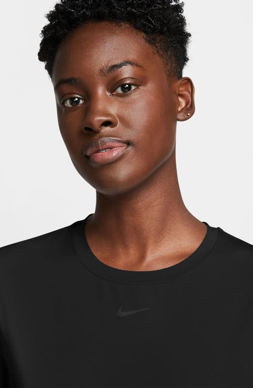 Nike One Classic Dri-fit Training Top In Black/black