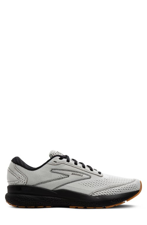 Shop Brooks Ghost 16 Running Shoe In Oyster/black/alloy