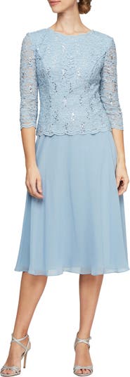 Alex Evenings Faux Two Piece Cocktail Dress Nordstrom