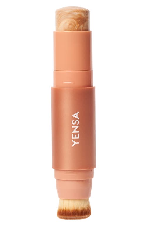 Shop Yensa Super Serum Silk Multi-tasking Full Coverage Foundation Stick In Deep 1