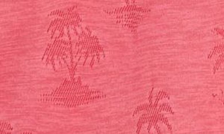 Shop Tommy Bahama Palm Coast Palmera Islandzone® Recycled Polyester Polo In Fuschia Rose