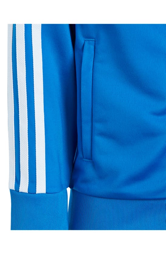 Shop Adidas Originals Kids' Adicolor Superstar Recycled Polyester Track Jacket & Pants Set In Bluebird