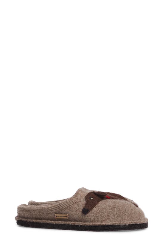 HAFLINGER DOG SLIPPER DOGGY EARTH