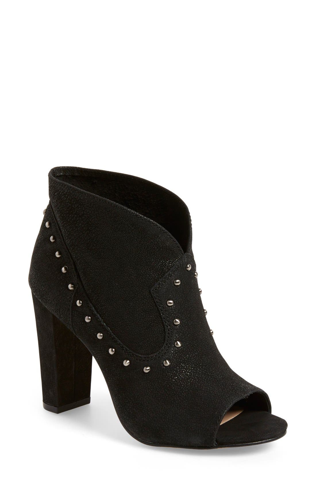 vince camuto fedrilla open toe bootie