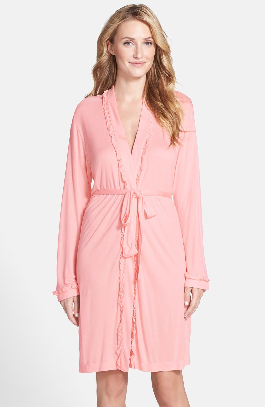 Eileen West 'Color Splash' Short Wrap Robe Nordstrom