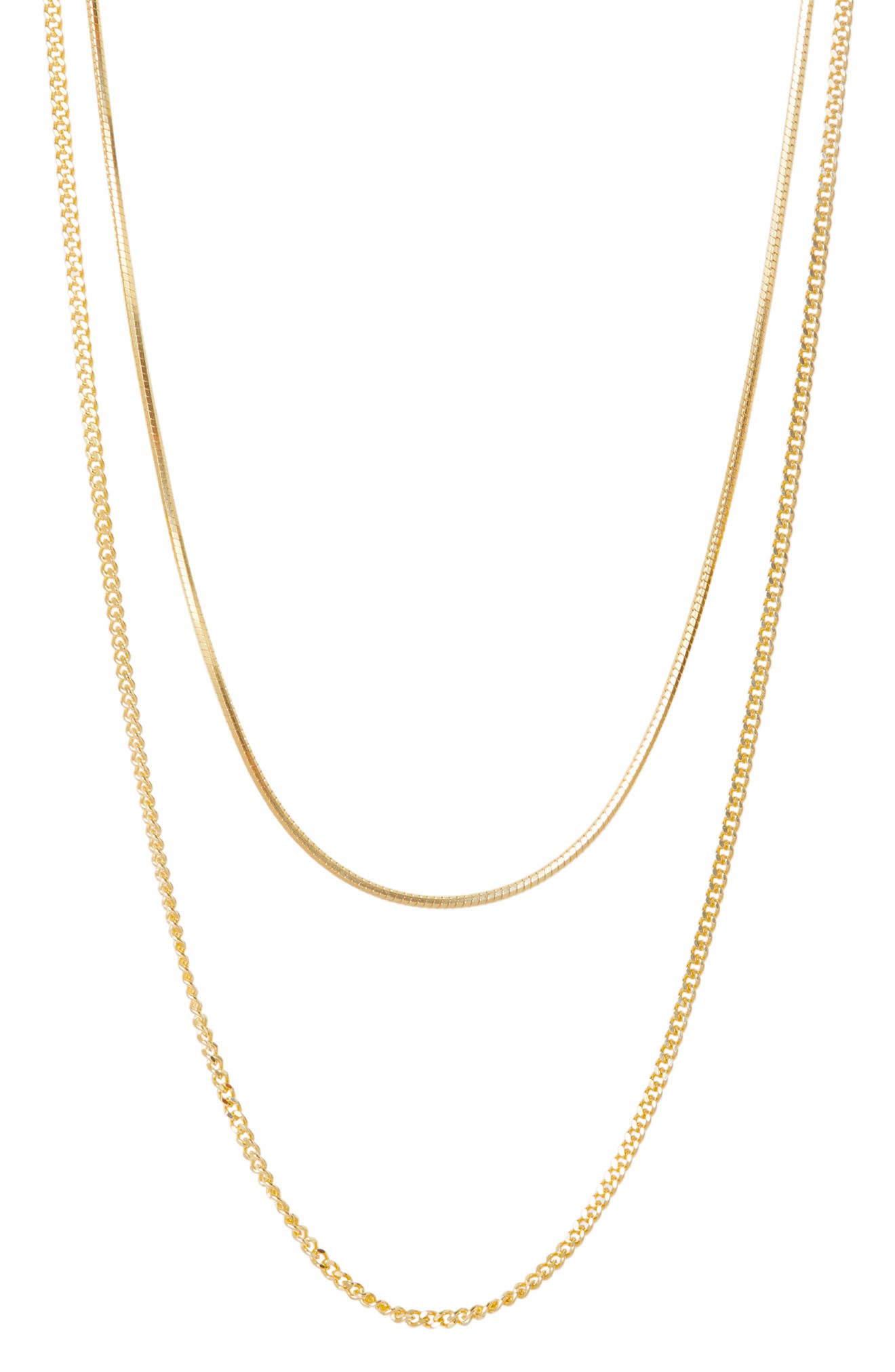 Argento Vivo Sterling Silver Layered Chain Necklace Nordstrom