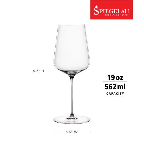 SPIEGELAU SPIEGELAU DEFINITION UNIVERSAL WINE GLASS SET OF 2
